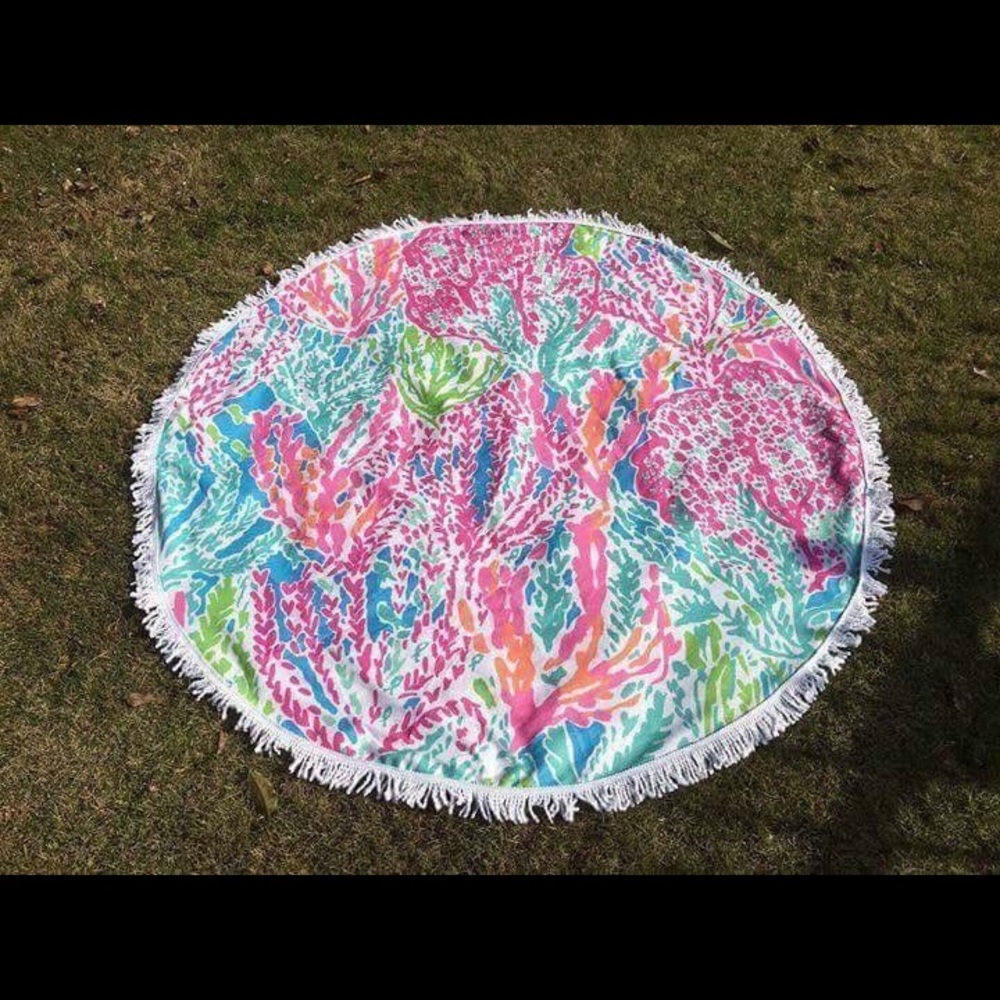 Round Beach Towel